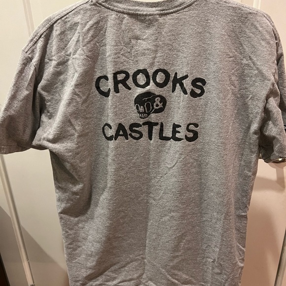 Crooks and Castles Grey T-shirt - Picture 4 of 4